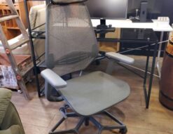 IKEA　イケア　ゲーミングチェア　オフィスチェア　デスクチェア　ゲーム用チェア　チェア　ハイバックチェア　　感圧式ロック　グレー　ダークグレー　メッシュ素材　STYRSPEL　スティルスペル　リサイクルショップ　再良市場　天白　名東　昭和　千種　瑞穂　緑　日進　豊明　東郷　おススメ　オススメ お洒落　オシャレ　中古