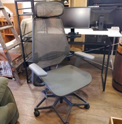 IKEA　イケア　ゲーミングチェア　オフィスチェア　デスクチェア　ゲーム用チェア　チェア　ハイバックチェア　　感圧式ロック　グレー　ダークグレー　メッシュ素材　STYRSPEL　スティルスペル　リサイクルショップ　再良市場　天白　名東　昭和　千種　瑞穂　緑　日進　豊明　東郷　おススメ　オススメ お洒落　オシャレ　中古