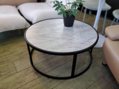 CHERRY チェリー 桜屋工業 HOMEDAY リビングテーブル センターテーブル ローテーブル コーヒーテーブル ラウンドテーブル 丸型 円形 テーブル ライトグレー 大理石柄 大理石調 石目柄 石目調 モダン サークルテーブル リサイクルショップ 再良市場 天白 名東 昭和 千種 瑞穂 緑 日進 豊明 東郷 おススメ オススメ お洒落 オシャレ 中古 美品