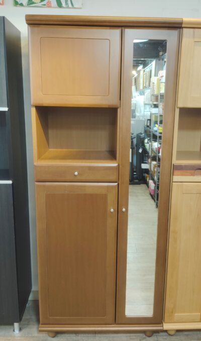 玄関収納 ハイタイプ ダークブラウン ナチュラル ブラウン系 玄関家具 シューズボックス 5