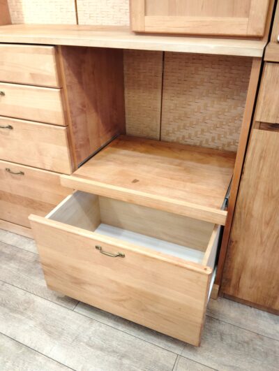 MOMO NATURAL モモナチュラル VIBO ヴィボ アルダー材 木製 幅120㎝ カップボード 4