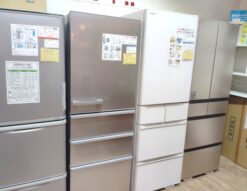 HITACHI 2023年製 R-HWC49T 特鮮氷温ルーム ライトゴールド フレンチドア 観音開き 485L 6ドア 冷蔵庫 4