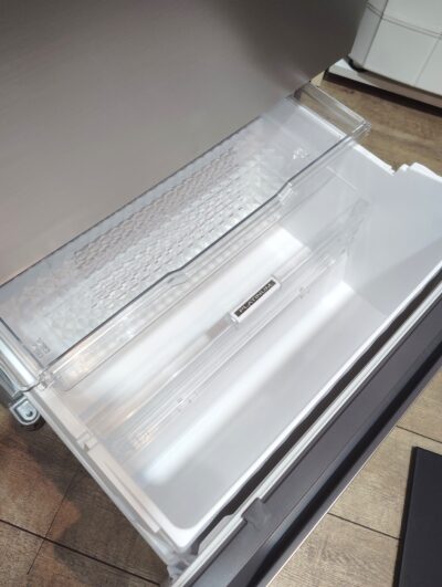 HITACHI 2023年製 R-HWC49T 特鮮氷温ルーム ライトゴールド フレンチドア 観音開き 485L 6ドア 冷蔵庫 3