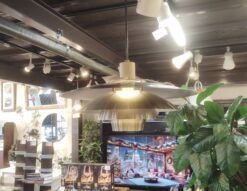 インターフォルム Mikkeli ミッケリ 真鍮 4枚シェード 壁スイッチ 北欧スタイル ペンダントライト