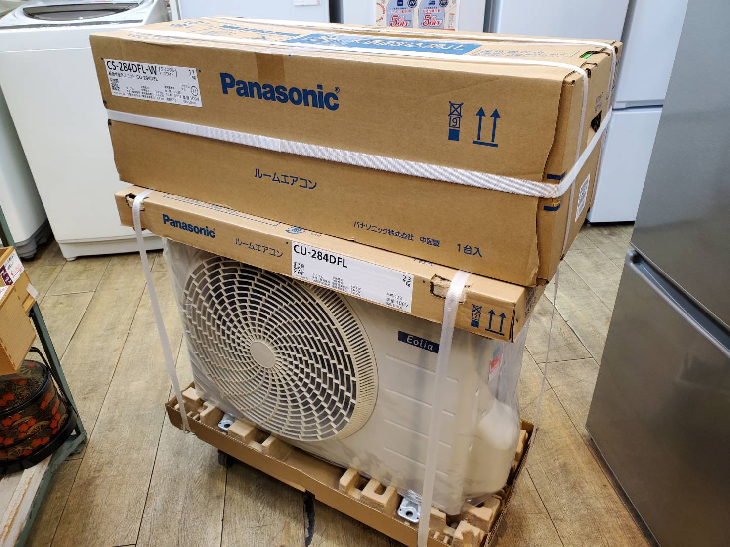 ☆新品未開封品 Panasonic パナソニック 2.8kwルームエアコン 2024年 