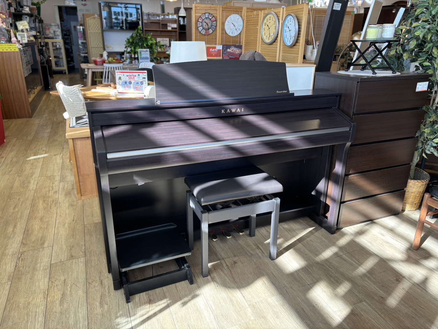 KAWAI / カワイ 電子ピアノ デジタルピアノ 88鍵盤 CA78 2019年製 イス