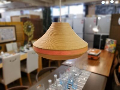 BUNACO　ブナコ　ペンダントライト　Lamp　照明　ライト　ブナ材　無垢材　天然木　ナチュラル　カフェ風　古民家風　和風　和室　溶質　三次元　1灯照明　リサイクルショップ　再良市場　天白　名東　昭和　千種　瑞穂　緑　日進　豊明　東郷　おススメ　オススメ お洒落　オシャレ　中古　美品