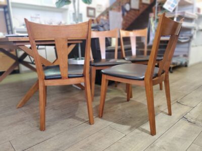 ACME FURNITURE　アクメファニチャー　CARDIFF　カーディフチェア　ダイニングチェア　チェア　4脚セット　オールドアメリカン　西海岸　インダストリアル　アメリカンヴィンテージ　北欧ヴィンテージ　ヴィンテージ風　アンティーク調　ユーズド感　タモ材　アッシュ　リサイクル　最良市場　天白区　名東区　昭和区　千種区　瑞穂区　緑区　日進市　豊明市　東郷町　買取　出張買取　高価買取　販売　お値打ち　特価　1点物　1点モノ　早い者勝ち　おすすめ　おしゃれ　中古品