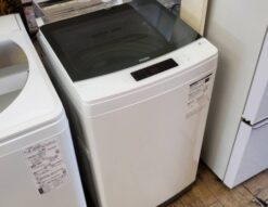 Haier　ハイアール　8.5㎏　洗濯機　全自動洗濯機　2021年製　JW-KD85A　DDインバーター　Wアシスト　アワーアシスト　ミラーアシスト　液体洗剤自動投入　洗剤タンク　ちょっとそう洗浄　低騒音　香アップコース　10分選択　しわケア脱水　お急ぎコース　リサイクルショップ　再良市場　天白　名東　昭和　千種　瑞穂　緑　日進　豊明　東郷　おススメ　オススメ お洒落　オシャレ　中古