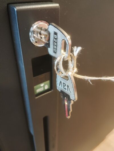 Panasonic コンボーライト マットブラック 鍵付き CTNR6020RB 後付け用 住宅設備 宅配ボックス 4