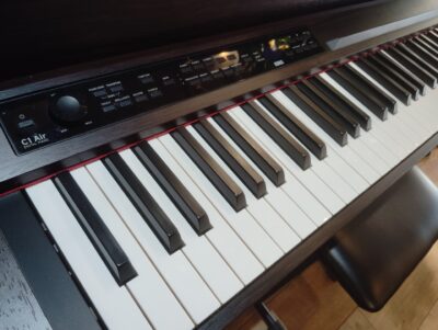 KORG DIOGITAL PIANO 2021年製 C1 Air 薄型 スリム 88鍵盤 ブラック 電子ピアノ 1