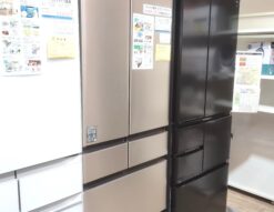 SHARP 2024年製 観音開き 循環プラズマクラスター メガ冷凍室 キラット製氷 SJ-KB50M-B 6ドア 502L 冷蔵庫 7