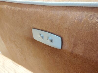 RELAX FORM 関家具 レザーテックス クラフトベージュ バッジオ Baggio 幅190㎝ 電動リクライニングソファ 3