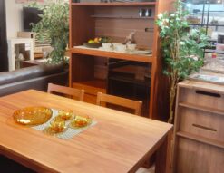 ARMONIA アルモニア lacca W100 ウォールナットカラー ウッド シンプル キッチンボード