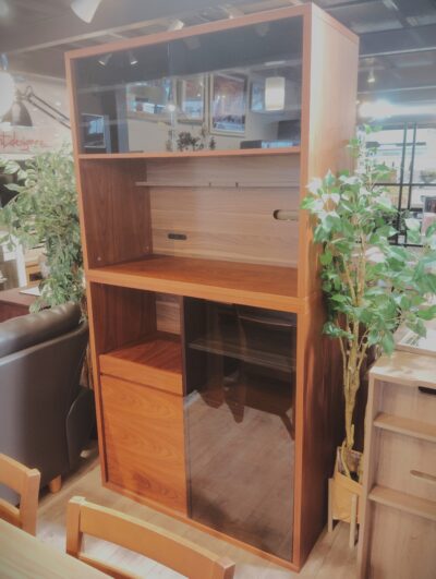 ARMONIA アルモニア lacca W100 ウォールナットカラー ウッド シンプル キッチンボード 1