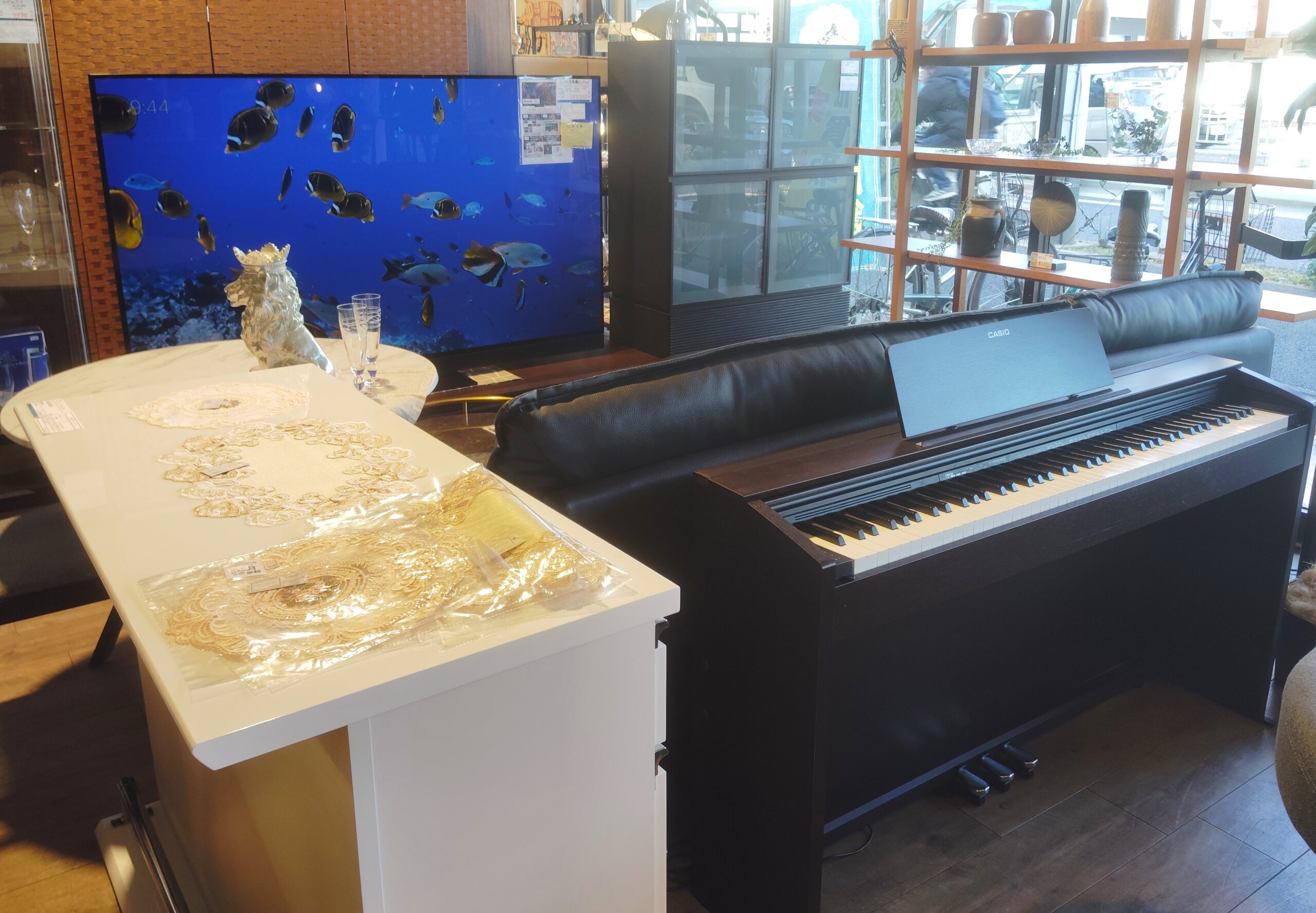 中古品】CASIO カシオ Privia プリヴィア 2017年製 PX-870BK 88鍵盤 3