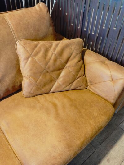 関家具 RELAX FORM レザーテックス キャメル HENRY ヘンリー 2人掛け 2シーターソファ 3