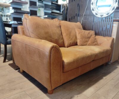 関家具 RELAX FORM レザーテックス キャメル HENRY ヘンリー 2人掛け 2シーターソファ 4