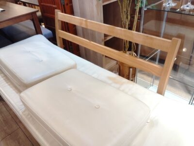 CONDE HOUSE カンディハウス アルプLD ホワイト系 ベージュ系 ナチュラル ソファベッド 4