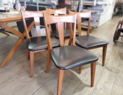 ACME FURNITURE　アクメファニチャー　CARDIFF　カーディフチェア　ダイニングチェア　チェア　4脚セット　オールドアメリカン　西海岸　インダストリアル　アメリカンヴィンテージ　北欧ヴィンテージ　ヴィンテージ風　アンティーク調　ユーズド感　タモ材　アッシュ　リサイクルショップ　再良市場　天白　名東　昭和　千種　瑞穂　緑　日進　豊明　東郷　おススメ　オススメ お洒落　オシャレ　中古