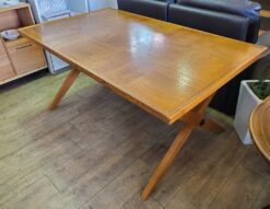 PacificFurnitureService　パシフィックファニチャーサービス　P.F.S　PFS　OperationBTable　オペレーションテーブル　折り畳みテーブル　ダイニングテーブル　作業台　デスク　ナラ無垢材　無垢材　ナラ材　寄せ木　寄木　木製テーブル　リサイクルショップ　再良市場　天白　名東　昭和　千種　瑞穂　緑　日進　豊明　東郷　おススメ　オススメ お洒落　オシャレ　中古