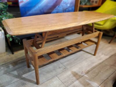 MOMO NATURAL　MomoNatural　モモナチュラル　FDLowTable　FDローテーブル　センターテーブル　コーヒーテーブル　リビングテーブル　エクステンションタイプ　昇降式　オーク無垢材　オーク材　無垢材　オイルフィニッシュ　ナチュラル　モダン　北欧　アンティーク調　ヴィンテージ風　カフェ風　リサイクル　最良市場　天白区　名東区　昭和区　千種区　瑞穂区　緑区　日進市　豊明市　東郷町　買取　出張買取　高価買取　販売　お値打ち　特価　1点物　1点モノ　早い者勝ち　おすすめ　おしゃれ　中古品