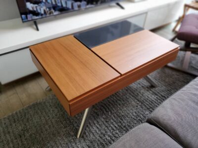 Boconcept　ボーコンセプト　CHIVA　シ０バ　チーバ　シーヴァ　シヴァ　ローテーブル　コーヒーテーブル　センターテーブル　リビングテーブル　収納付き　モダン　作業台　パソコンデスク　リサイクルショップ　再良市場　天白　名東　昭和　千種　瑞穂　緑　日進　豊明　東郷　おススメ　オススメ お洒落　オシャレ　中古