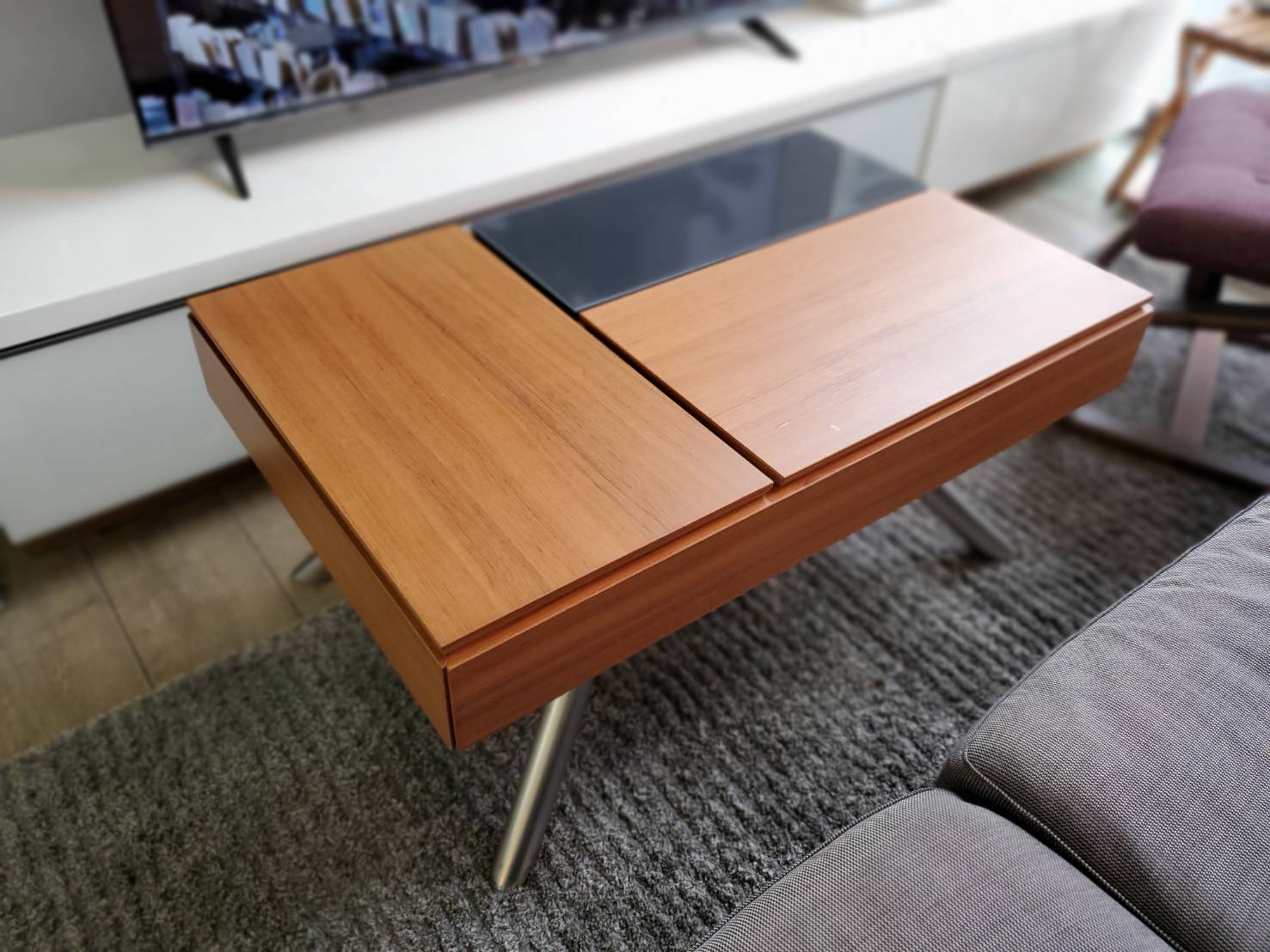 ☆BoConcept ボーコンセプト コーヒーテーブル CHIVA シーバ 収納付き