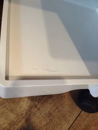 B-LINE Joe Colombo ホワイト 収納家具 デスクワゴン キャスター付き 収納ラック ボビーワゴン 1