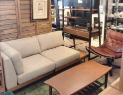 JOURNAL STANDARD FARNITURE ALVESTA アルベスタ オーク材 昇降テーブル LIFTING TABLE リフティング テーブル 5