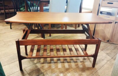 JOURNAL STANDARD FARNITURE ALVESTA アルベスタ オーク材 昇降テーブル LIFTING TABLE リフティング テーブル 1