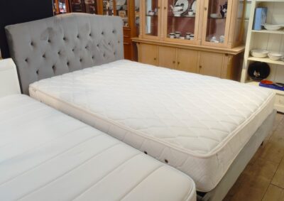 Francfranc ブリッサ ディンプル ダブル グレー 姫系 オシャレ ポケットコイル ダブルベッド 1