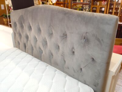 Francfranc ブリッサ ディンプル ダブル グレー 姫系 オシャレ ポケットコイル ダブルベッド 2