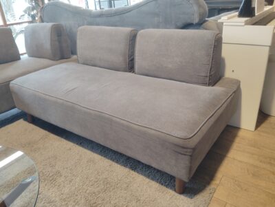 西口木工 ワッフル Waffle  ファブリック アームレス カウチソファ 2