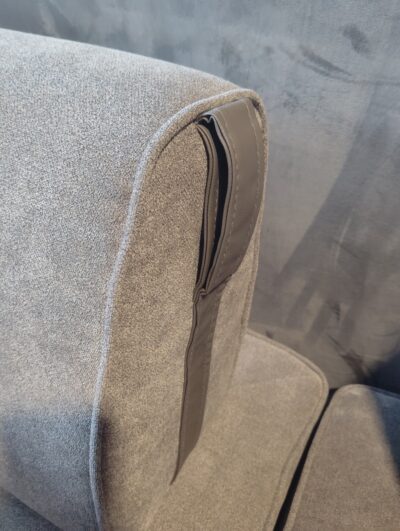 西口木工 ワッフル Waffle  ファブリック アームレス カウチソファ 8