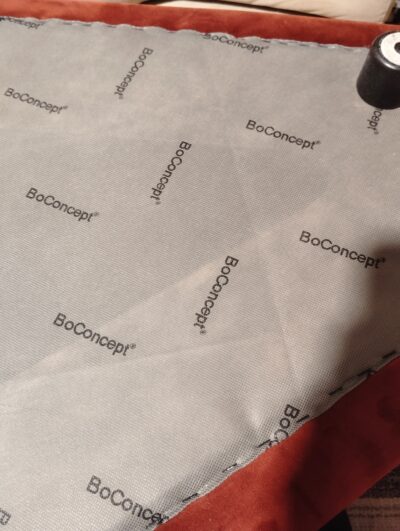 Bo Concept ボーコンセプト OTTAWA オタワ カリム・ラシッド ベージュ オレンジベルベッド 片側ローバック トライアングルスツール ソファセット 6