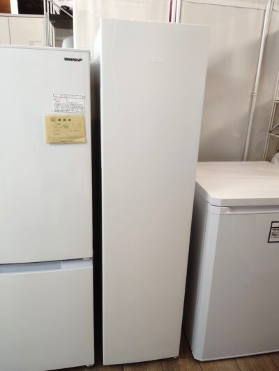 AQUA 2023年製 AQF-SF11N すき間 コンパクト セカンド 二台目 フリーザー 超スリム 105L 1ドア 冷凍庫 6