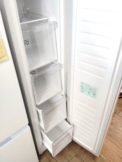 AQUA 2023年製 AQF-SF11N すき間 コンパクト セカンド 二台目 フリーザー 超スリム 105L 1ドア 冷凍庫 1