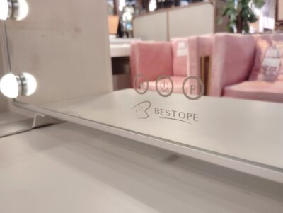 BESTOPE 14灯 LED 化粧鏡 調色 調光 スタンド式 自立式 女優ミラー ハリウッドミラー 3