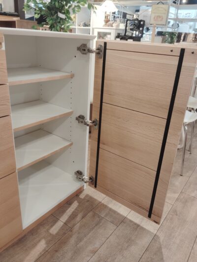 MOMO NATURAL HOLM ホルム OAK オーク材 作業台 ダストボックススペース キッチンカウンター 3