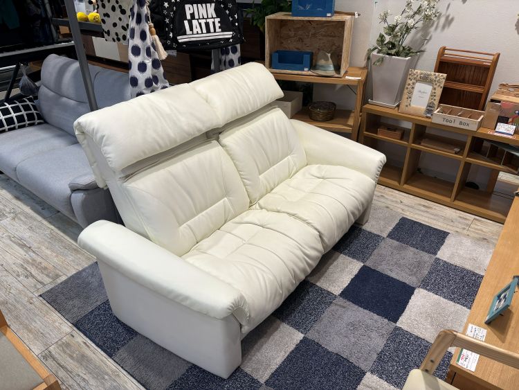 中古品】 リクライニング2シーターソファ マルイチセーリング