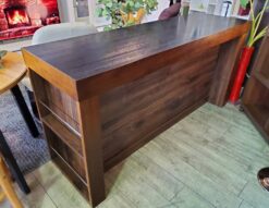 バーカウンター　キッチンカウンター　エントランスカウンター　アイランドカウンター　　対面式カウンター　キッチン収納　マガジンラック　ワイングラスホルダー　グラスハンガー　ミッドセンチュリー　モダン　インダストリアル　カフェ風　　かっこいい　ウォールナット　ブラック　リサイクルショップ　再良市場　天白　名東　昭和　千種　瑞穂　緑　日進　豊明　東郷　おススメ　オススメ お洒落　オシャレ　中古