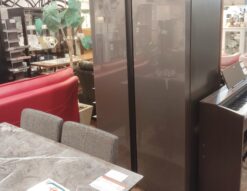 AQUA 2024年製 AQR-SBS48P ダークシルバー フレンチドア 観音開き ビッグフリーザー 475L 2ドア 冷凍冷蔵庫 冷蔵庫