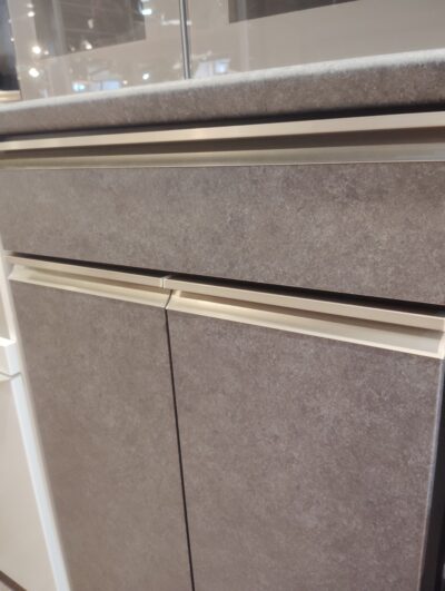 NITORI ラピス クローチェ スリム ダーク系 キッチン収納 耐震ロック 観音開き 食器棚 カップボード 7