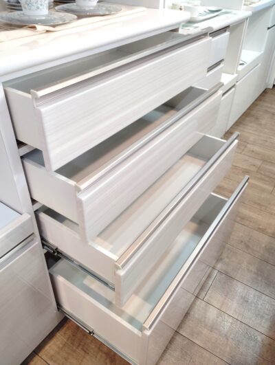 NITORI ポスティア120 ホワイト系 キッチン収納 ハイカウンター キッチンボード レンジボード 3