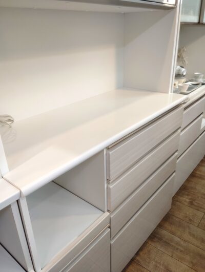 NITORI ポスティア120 ホワイト系 キッチン収納 ハイカウンター キッチンボード レンジボード 4