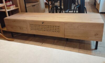 LOWYA ナチュラル ベージュ 韓国インテリア 2シーターソファ キッチンカウンター テレビボード 10