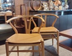 CARL HANSEN＆SON オイル仕上げ オーク材 ペーパーコード クッション付き ハンスJ.ウェグナー CH24 Yチェア