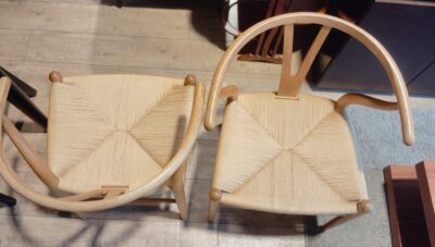 CARL HANSEN＆SON オイル仕上げ オーク材 ペーパーコード クッション付き ハンスJ.ウェグナー CH24 Yチェア 5