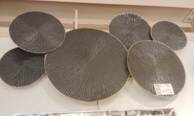 モデルルーム展示品 Bo Concept メタルアート テクスチャーアート インテリア雑貨 ウォールアートパネル 5